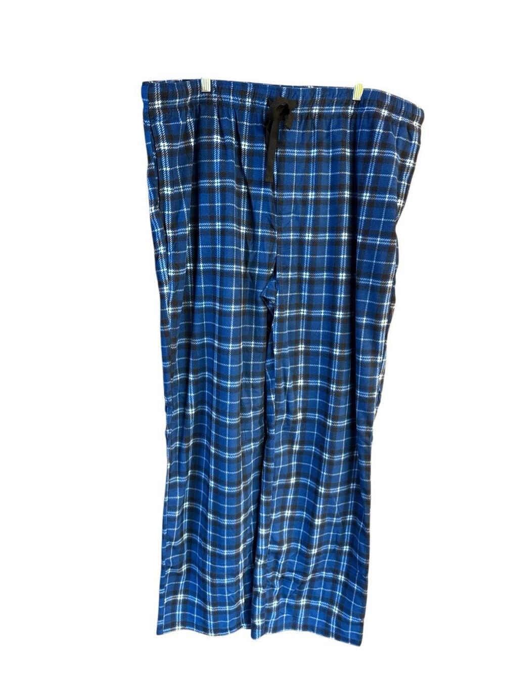 Croft & Barrow Blue  Plaid Extra Soft Fleece Sleep Pants Sz 2XLT NWT